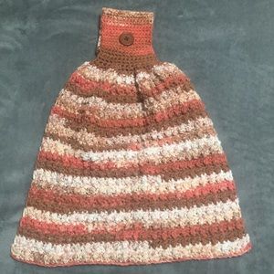 Crochet Cotton Hanging Towel